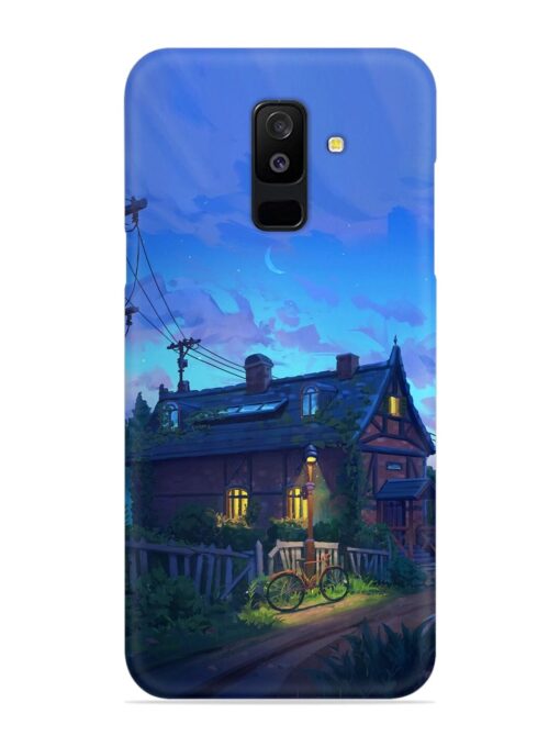 Beautiful Village House Snap Case for Samsung Galaxy A6 Plus Zapvi