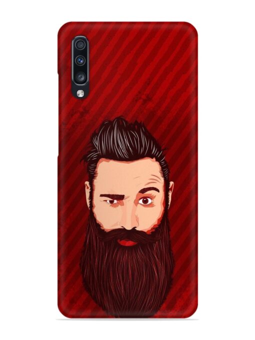 Beardo Man Snap Case for Samsung Galaxy A70 Zapvi