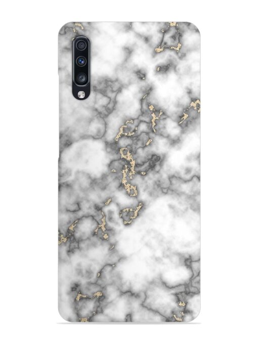 Gray And Gold Marble Snap Case for Samsung Galaxy A70