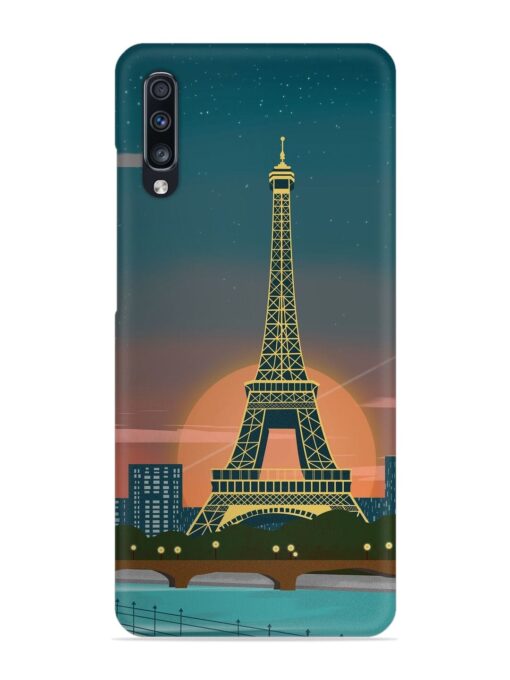 Scenery Architecture France Paris Snap Case for Samsung Galaxy A70