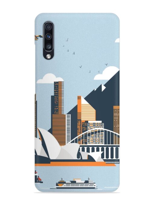 Sydney Opera Landscape Snap Case for Samsung Galaxy A70 Zapvi