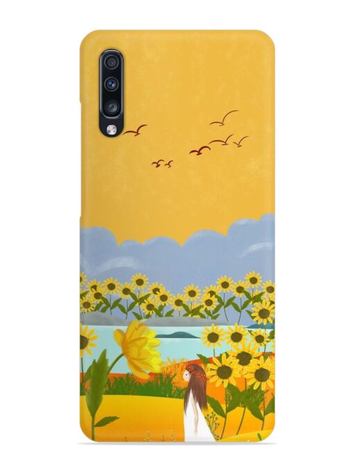 Beginning Of Autumn Snap Case for Samsung Galaxy A70 Zapvi