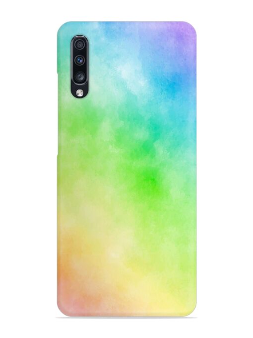 Watercolor Mixture Snap Case for Samsung Galaxy A70 Zapvi