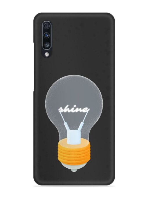 Bulb Background Snap Case for Samsung Galaxy A70 Zapvi