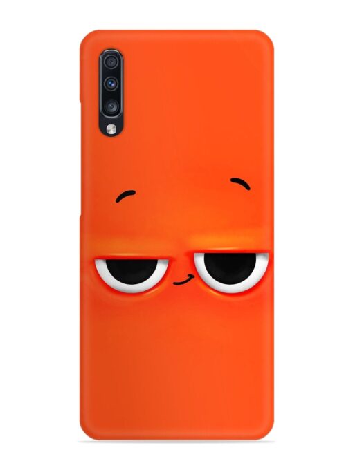 Smiley Face Snap Case for Samsung Galaxy A70 Zapvi