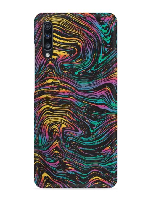 Abstract Liquid Colors Snap Case for Samsung Galaxy A70 Zapvi