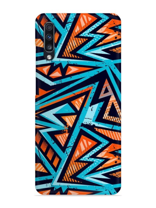 Abstract Seamless Grunge Snap Case for Samsung Galaxy A70 Zapvi