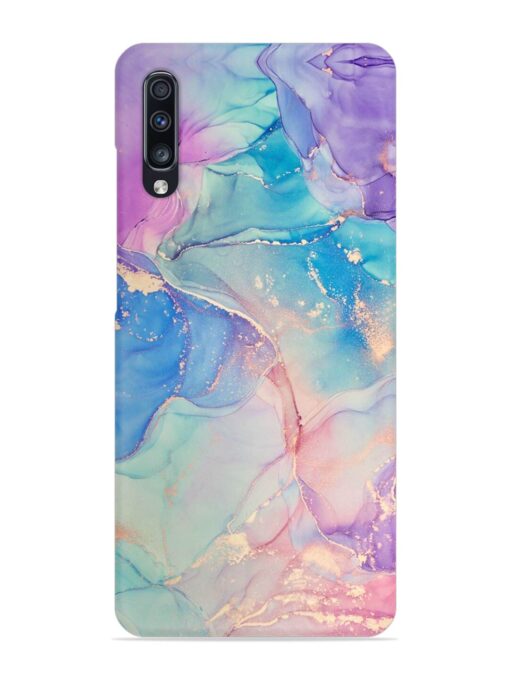 Alcohol Ink Colors Snap Case for Samsung Galaxy A70