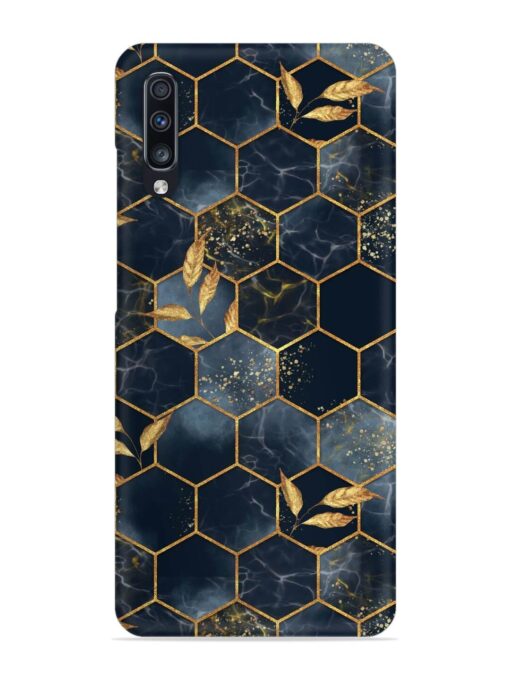 Marble Hexagon Seamless Snap Case for Samsung Galaxy A70 Zapvi