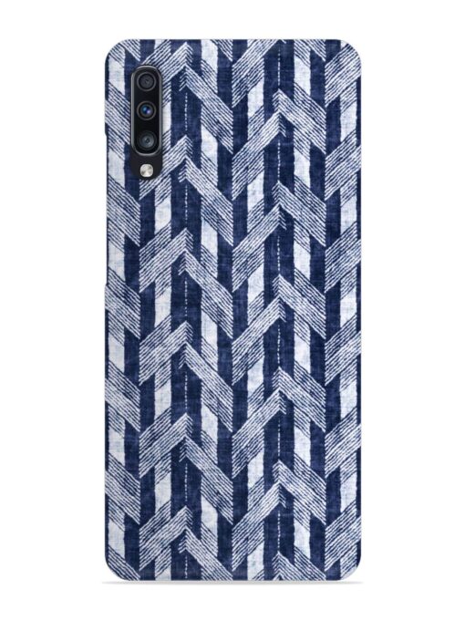 Abstract Herringbone Motif Snap Case for Samsung Galaxy A70 Zapvi