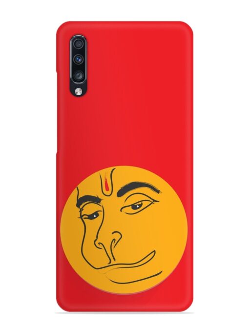 Lord Hanuman Vector Snap Case for Samsung Galaxy A70 Zapvi