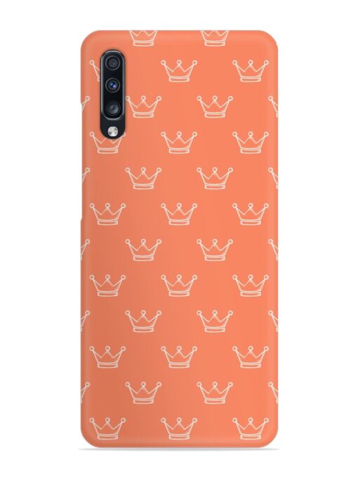 Hand Drawn Crown Snap Case for Samsung Galaxy A70