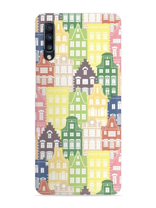 Seamless Shapes Pattern Snap Case for Samsung Galaxy A70 Zapvi