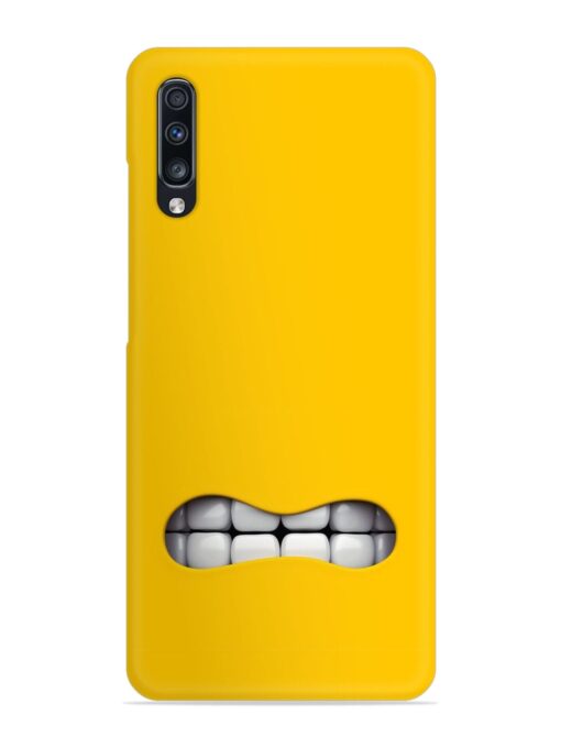 Mouth Character On Snap Case for Samsung Galaxy A70 Zapvi