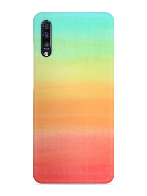 Background Sky Watercolor Snap Case for Samsung Galaxy A70 Zapvi