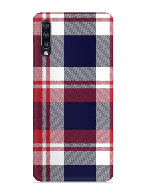 Classic Plaid Tartan Snap Case for Samsung Galaxy A70 Zapvi