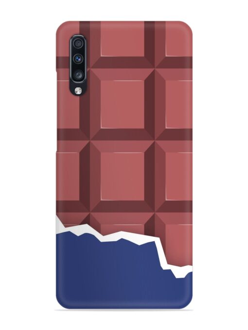 Chocolate Vector Art Snap Case for Samsung Galaxy A70