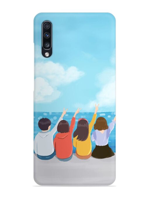 Happy Kids Snap Case for Samsung Galaxy A70 Zapvi