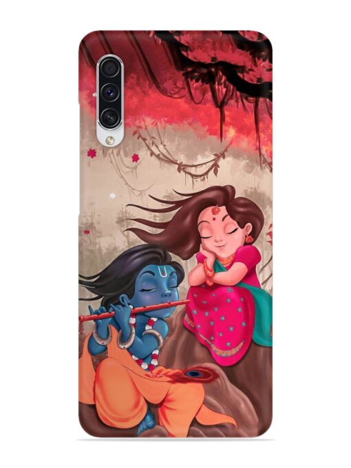 Radhe Krishna Water Art Snap Case for Samsung Galaxy A70S