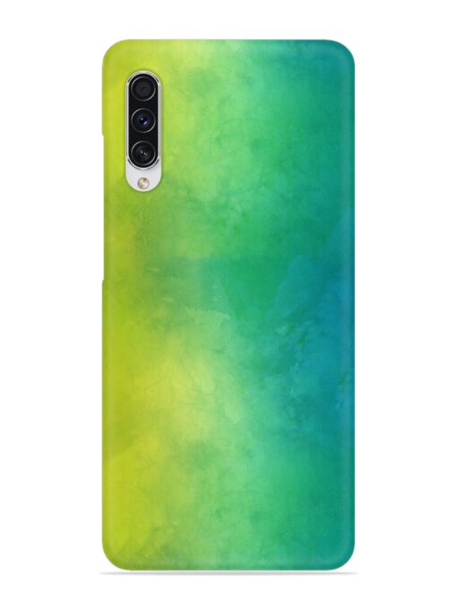 Yellow Green Gradient Snap Case for Samsung Galaxy A70S Zapvi