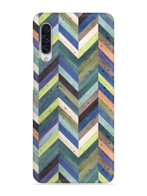 Chevron Random Color Snap Case for Samsung Galaxy A70S Zapvi