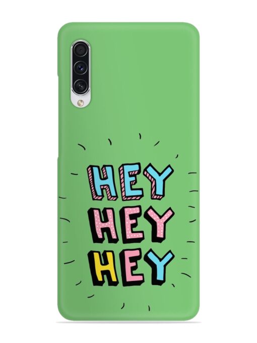 Hey Vector Cartoon Snap Case for Samsung Galaxy A70S Zapvi