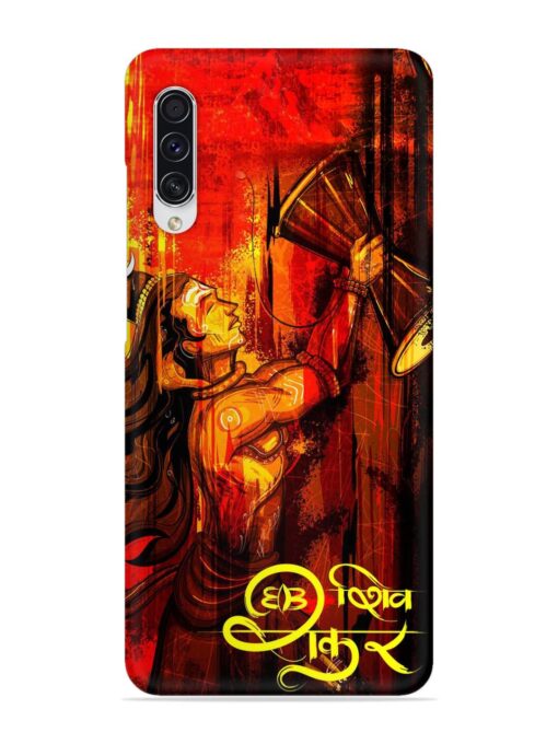 Illustration Lord Shiva Snap Case for Samsung Galaxy A70S Zapvi