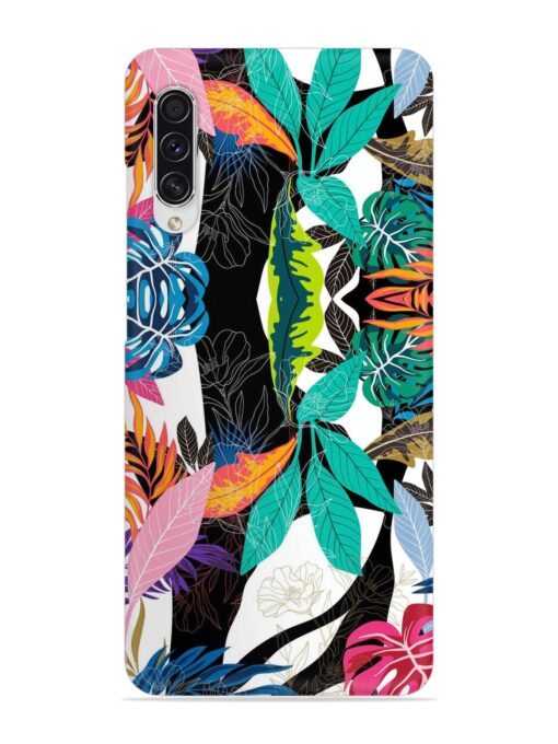 Floral Pattern Bright Snap Case for Samsung Galaxy A70S Zapvi