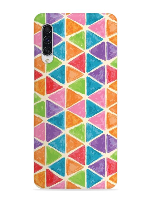 Seamless Colorful Isometric Snap Case for Samsung Galaxy A70S Zapvi