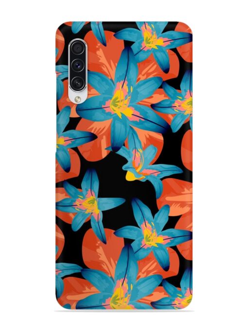 Philippine Flowers Seamless Snap Case for Samsung Galaxy A70S Zapvi