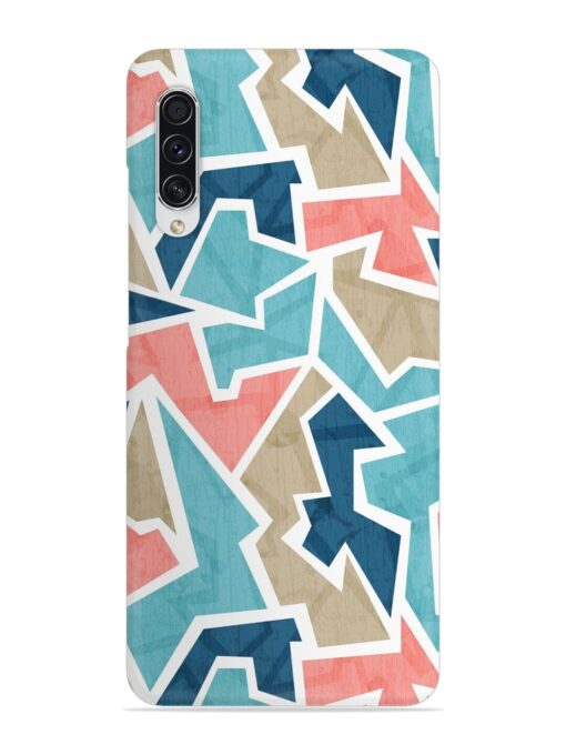 Vintage Geometric Triangle Snap Case for Samsung Galaxy A70S