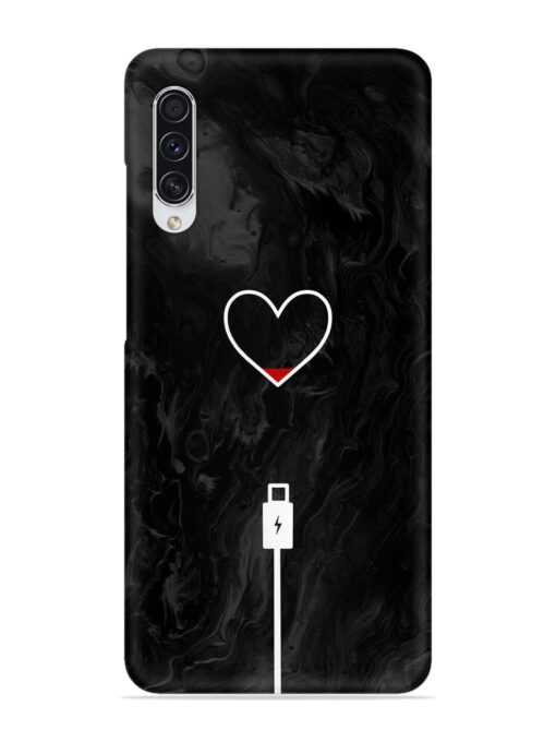 Heart Charging Vector Snap Case for Samsung Galaxy A70S