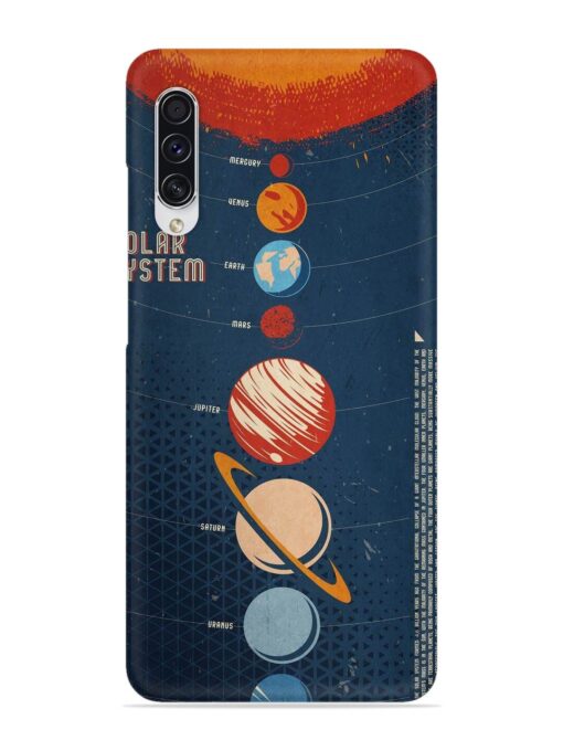 Solar System Vector Snap Case for Samsung Galaxy A70S Zapvi