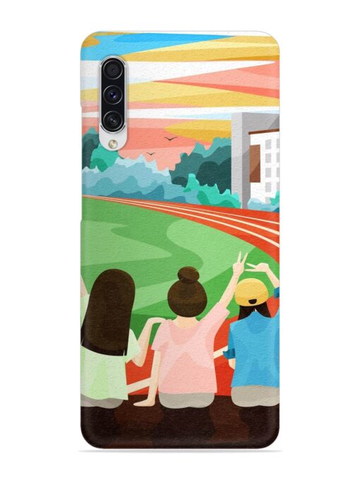 School Playground Snap Case for Samsung Galaxy A70S Zapvi