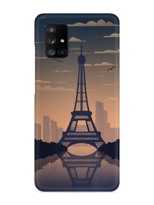 France Paris Eiffel Tower Gradient Snap Case for Samsung Galaxy A71 Zapvi