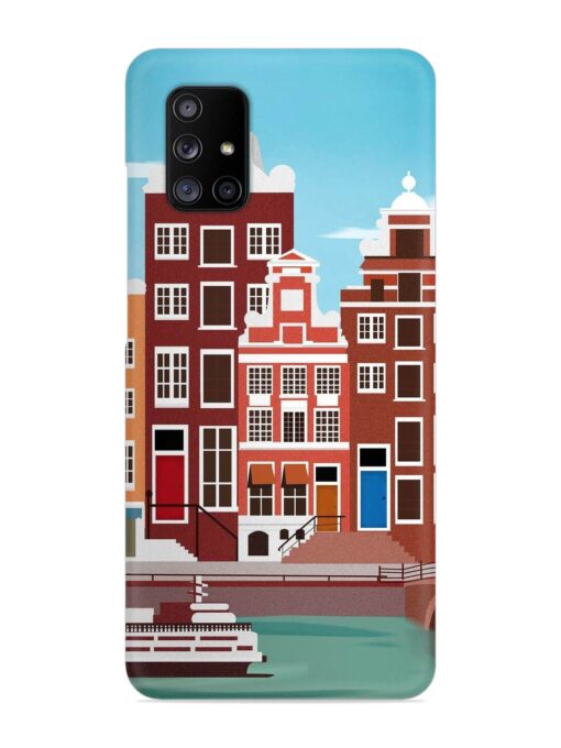 Scenery Architecture Amsterdam Landscape Snap Case for Samsung Galaxy A71 Zapvi