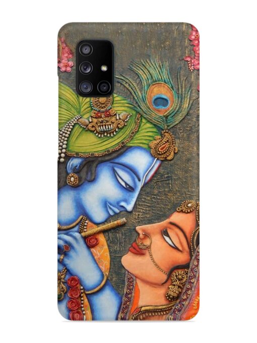 Lord Radha Krishna Flute Art Snap Case for Samsung Galaxy A71