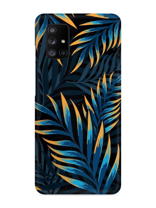 Abstract Leaf Art Snap Case for Samsung Galaxy A71 Zapvi