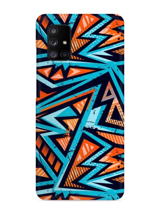 Abstract Seamless Grunge Snap Case for Samsung Galaxy A71 Zapvi