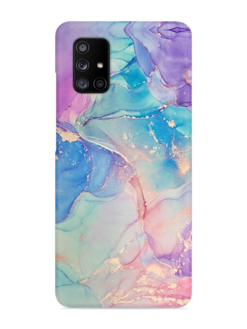 Alcohol Ink Colors Snap Case for Samsung Galaxy A71