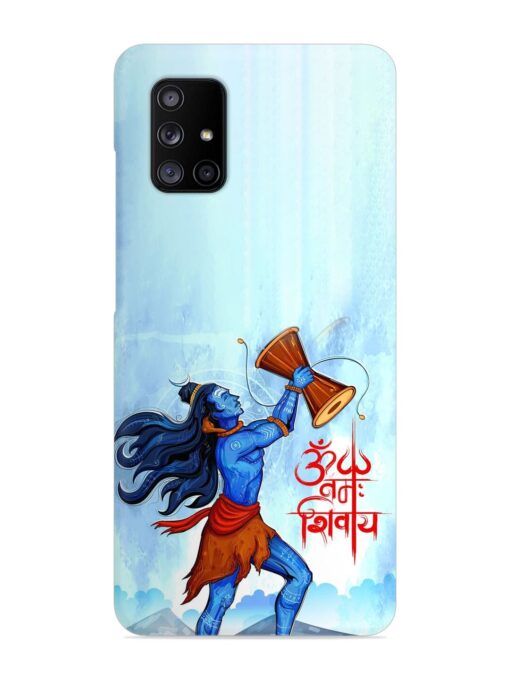 Illustration Lord Shiva Snap Case for Samsung Galaxy A71 Zapvi