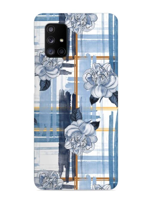 Watercolor Pattern Rose Snap Case for Samsung Galaxy A71