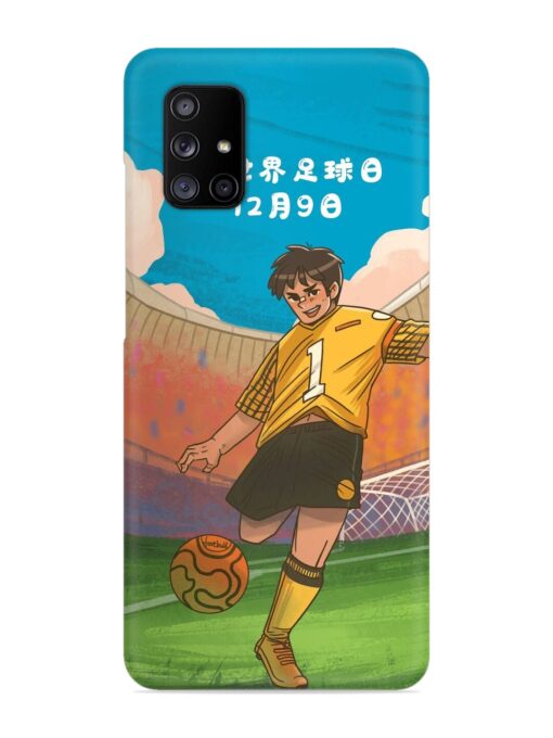 Soccer Kick Snap Case for Samsung Galaxy A71