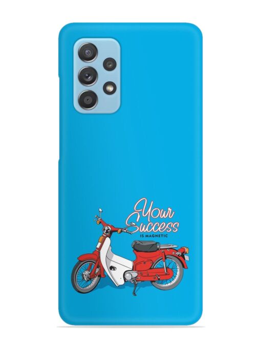 Motorcycles Image Vector Snap Case for Samsung Galaxy A72