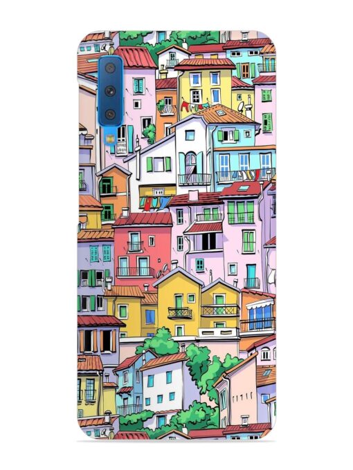 Europe Old Town Snap Case for Samsung Galaxy A7 (2018) Zapvi