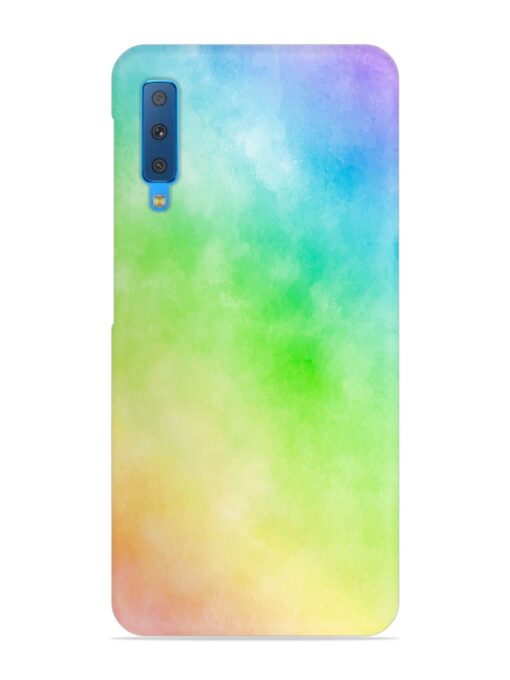 Watercolor Mixture Snap Case for Samsung Galaxy A7 (2018) Zapvi