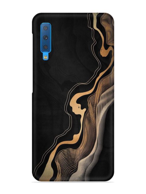 Abstract Art Snap Case for Samsung Galaxy A7 (2018) Zapvi