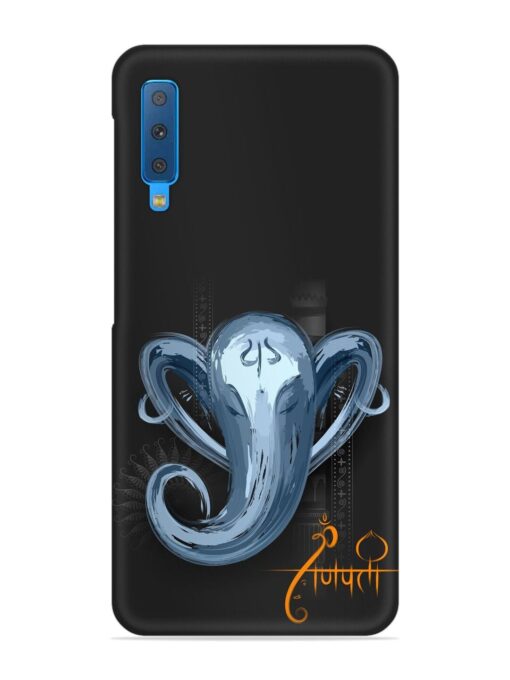 Illustration Lord Ganpati Snap Case for Samsung Galaxy A7 (2018) Zapvi