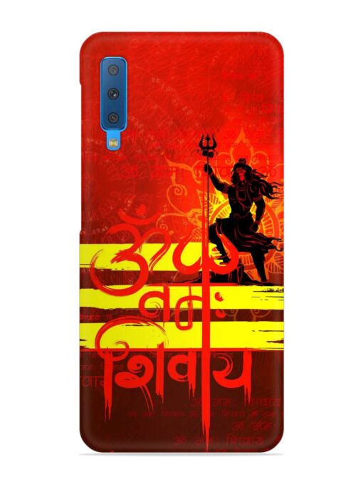 Illustration Lord Shiva Snap Case for Samsung Galaxy A7 (2018)