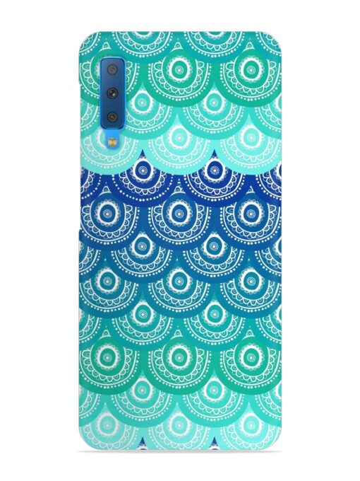 Ethnic Seamless Pattern Snap Case for Samsung Galaxy A7 (2018) Zapvi